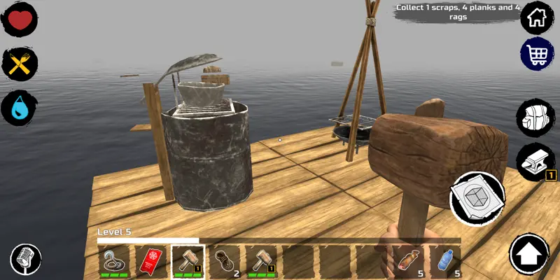 Survival and Craft Crafting In The Ocean android App screenshot 9