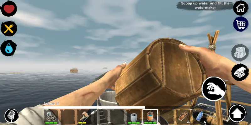 Survival and Craft Crafting In The Ocean android App screenshot 12