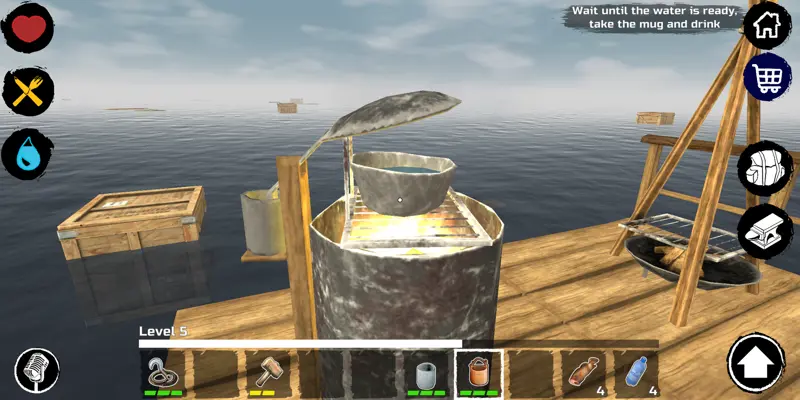 Survival and Craft Crafting In The Ocean android App screenshot 13