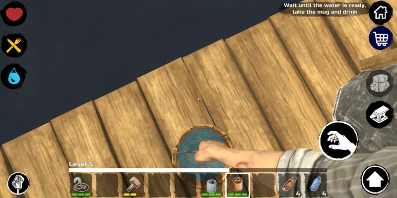 Survival and Craft Crafting In The Ocean android App screenshot 14