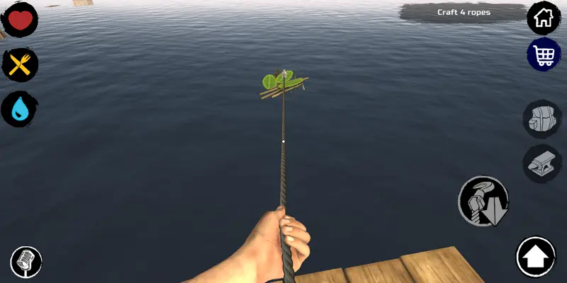 Survival and Craft Crafting In The Ocean android App screenshot 5