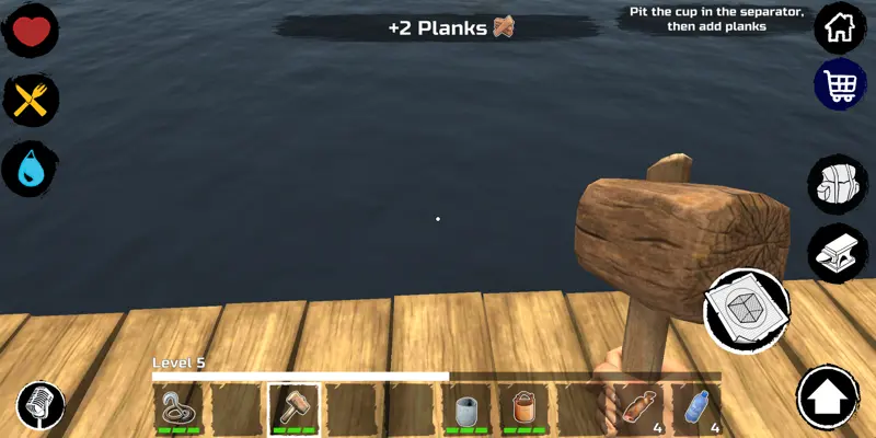 Survival and Craft Crafting In The Ocean android App screenshot 7